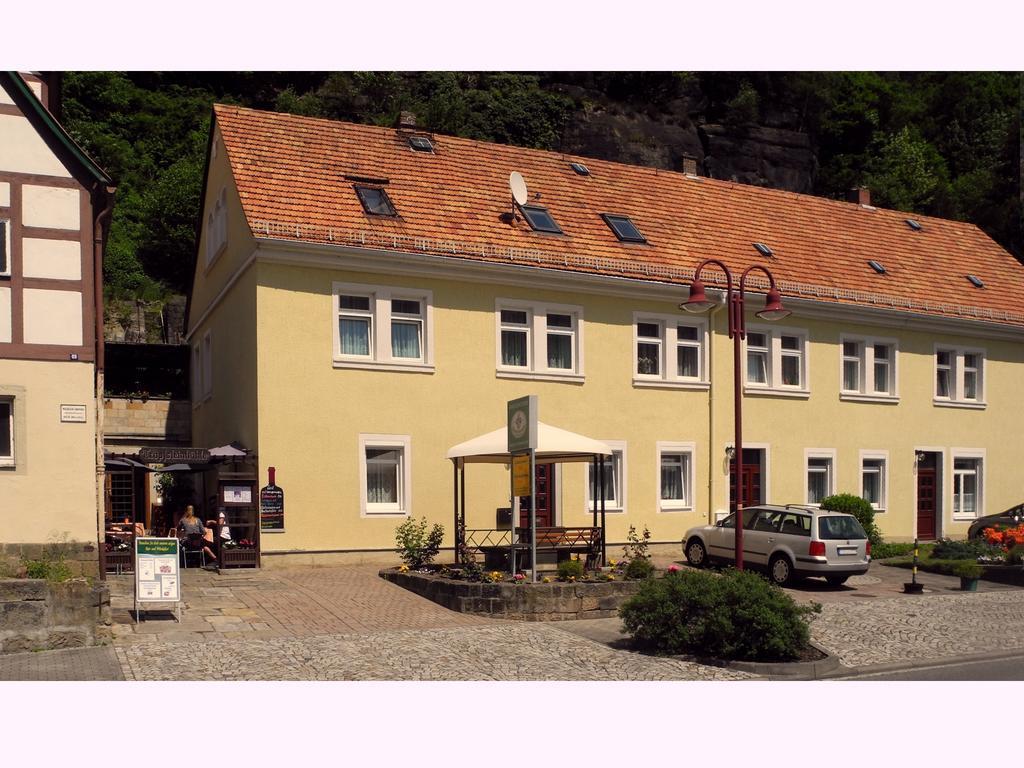 Pension Schwarz Bad Schandau Exterior photo