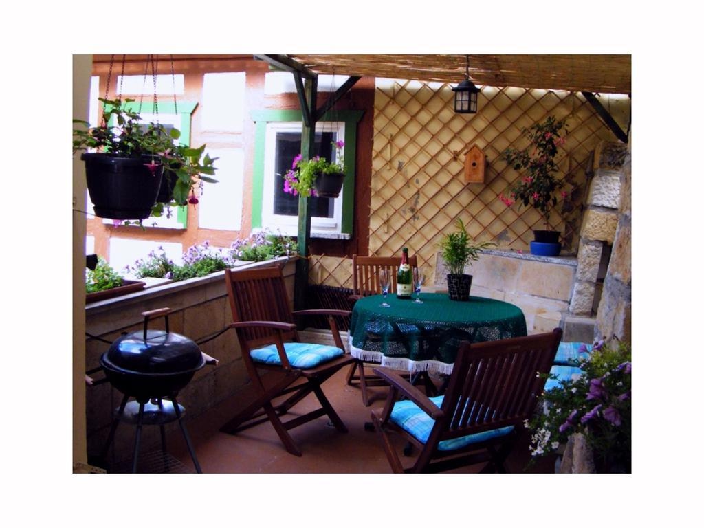 Pension Schwarz Bad Schandau Exterior photo